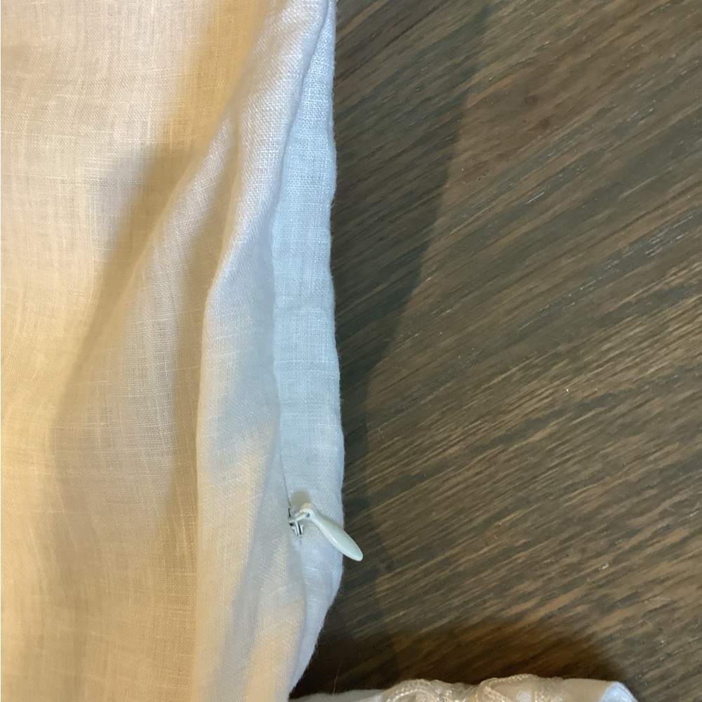 White Tara White Rayon Tunic Top - Picture 6 of 6